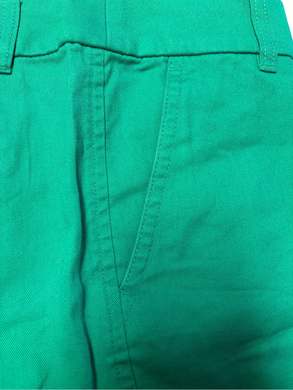 J. Crew woman’s Teal Flat Front Chino Shorts Sz/12 NWT. - Picture 2 of 7